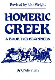 Cover of: Homeric Greek by Pharr, Clyde
