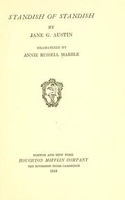 Cover of: Standish of Standish