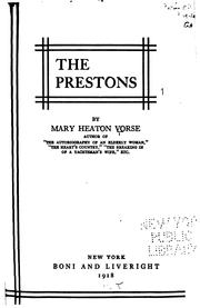 Cover of: The Prestons