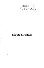 Cover of: Peter Kindred
