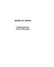 Cover of: Moons of Nippon: translations from poets of old Japan