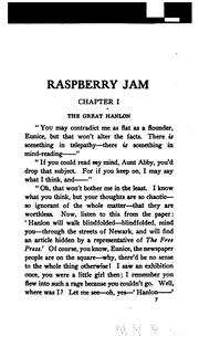 Cover of: Raspberry jam