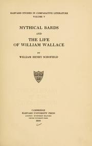 Cover of: Mythical bards and The life of William Wallace
