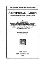 Cover of: Artificial light: its influence upon civilization