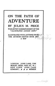 Cover of: On the path of adventure