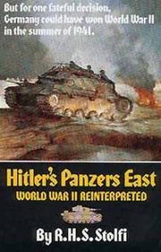 Cover of: Hitler's Panzers East: World War II Reinterpreted