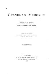 Cover of: Grandma's memories