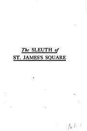 Cover of: The sleuth of St. James's Square by Melville Davisson Post