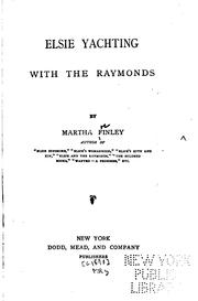 Cover of: Elsie yachting with the Raymonds.