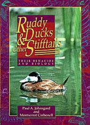 Ruddy ducks & other stifftails : their behavior and biology