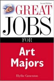 Cover of: Great Jobs for Art Majors