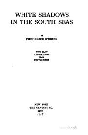 Cover of: White shadows in the South Seas