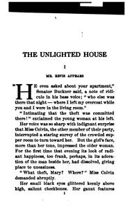 Cover of: The unlighted house | Hay, James
