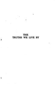 Cover of: The truths we live by