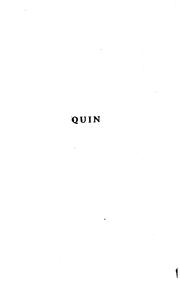 Cover of: Quin