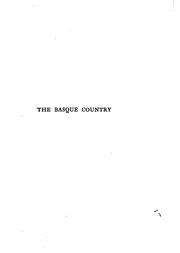 Cover of: The Basque country