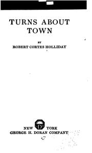Cover of: Turns about town