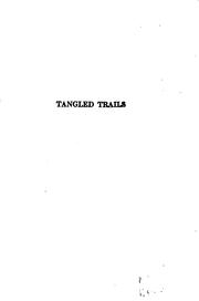 Cover of: Tangled trails: a western detective story