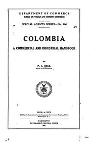 Cover of: Colombia: a commercial and industrial handbook