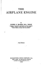 Cover of: The airplane engine