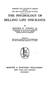Cover of: The psychology of selling life insurance