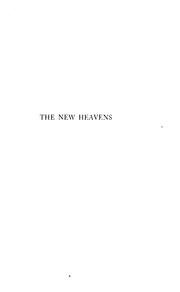 Cover of: The new heavens