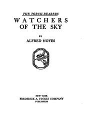 Cover of: Watchers of the sky.