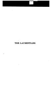 Cover of: The Laurentians by Thomas Morris Longstreth