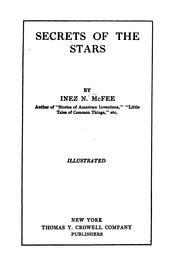 Cover of: Secrets of the stars