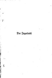 Cover of: Der Jagerloisl: eine Tegernseer Geschichte