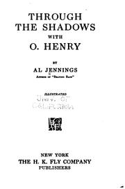 Cover of: Through the shadows with O. Henry