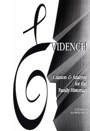 Cover of: Evidence!