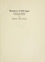 Cover of: Romances of old Japan