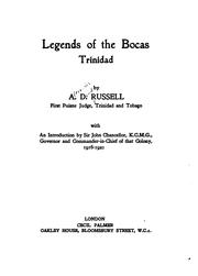 Cover of: Legends of the Bocas, Trinidad by Alexander David Russell