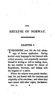 Cover of: The recluse of Norway