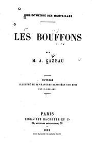 Cover of: Les bouffons