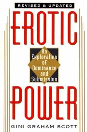 Cover of: Erotic power: an exploration of dominance & submission