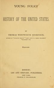 Cover of: Young folks' history of the United States.