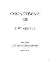 Cover of: Coontown's 400 by E. W. Kemble