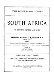 Cover of: South Africa by W. Douglas Mackenzie