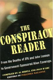 Cover of: The conspiracy reader: from the deaths of JFK and John Lennon to government-sponsored alien cover-ups