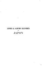 Cover of: Livres & albums illustrés du Japon