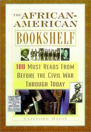 African-American Bookshelf by Clifford Mason