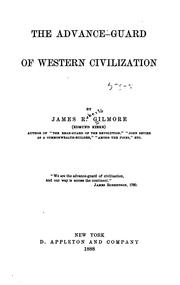 Cover of: The advance-guard of western civilization