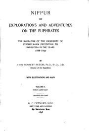 Cover of: Nippur: or, Explorations and adventures on the Euphrates