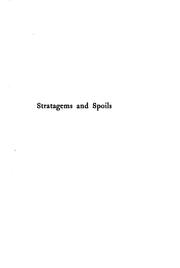 Cover of: Stratagems and spoils: stories of love and politics