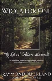 Cover of: Wicca for one: the path of solitary witchcraft