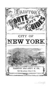 Cover of: The City of New York by 