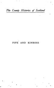 a history of fife and kinross
