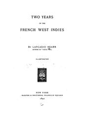 Cover of: Two years in the French West Indies by Lafcadio Hearn